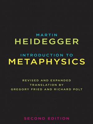 Introduction to Metaphysics - ebook
